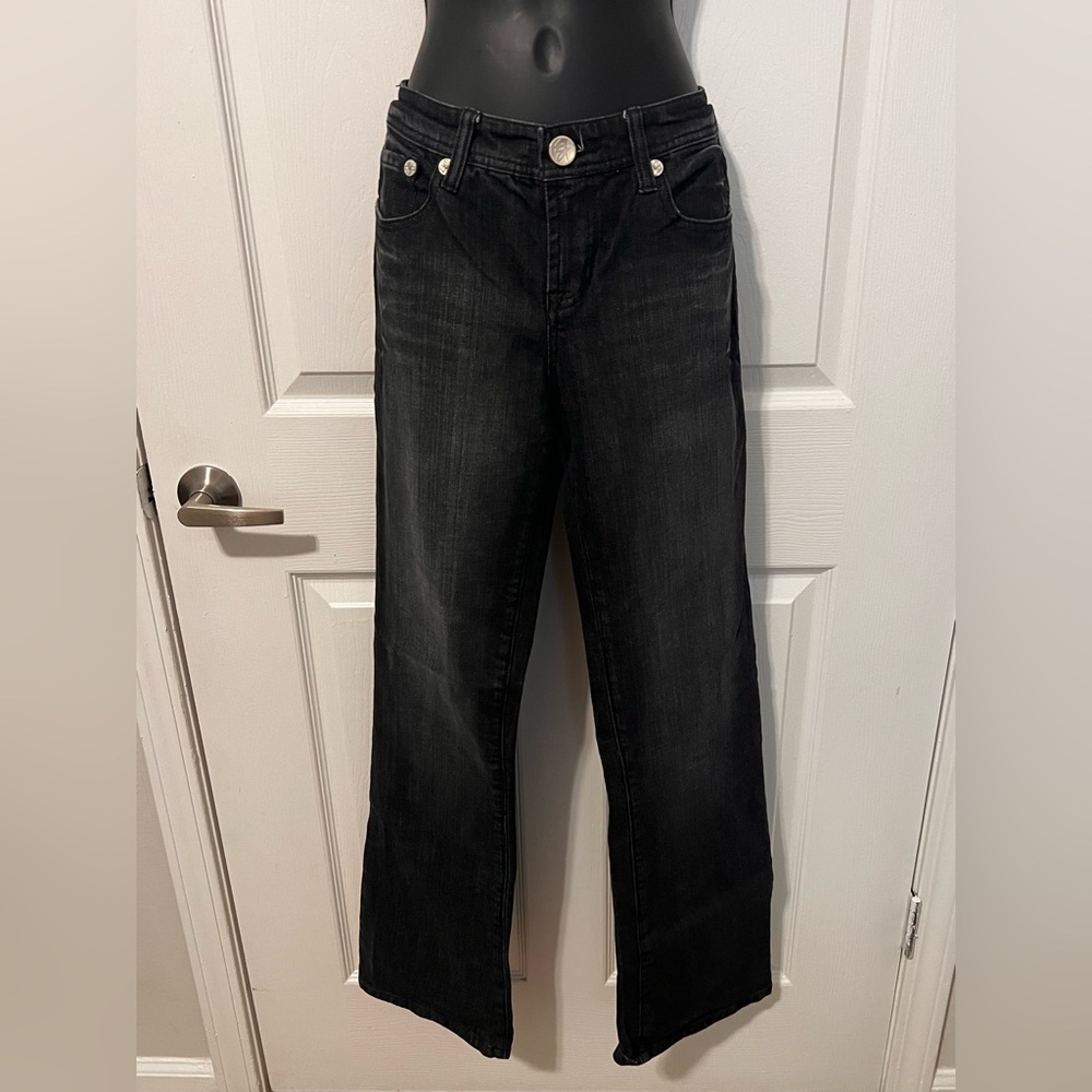 Seven Women's Black Straight Leg Jeans